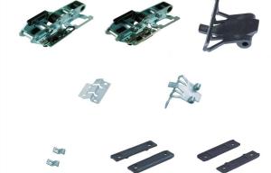 China Link Chain Clip Stenter Machine Parts , Textile Machine Parts Of Steel factory