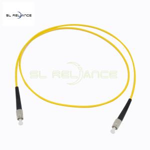 China CE ROHS 3m Single Mode Duplex Patch Cord , Fc To Fc Fiber Optic Cable factory