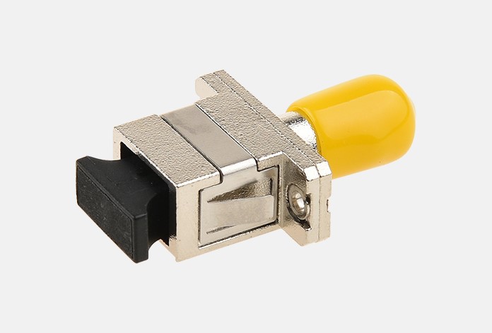 700 Easy Connection Fiber Optic Converter Metal SC To ST Adapter For Different Connector Types