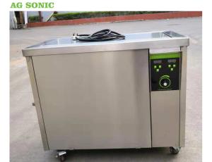 China 1500W 100L Stainless Steel Ultrasonic Cleaner Removing Grease Particles For Tube / Gears factory