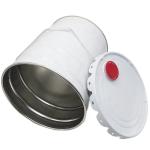 20L Empty Metal Pails With Spout Lid For Industrial Grease Packages