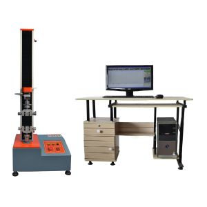 China Computerized Single Column Lab Testing Equipment Servo Tensile Testing Machine factory