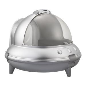China Dismountable Spaceship Cat Litter Box Totally Enclosed With Door factory