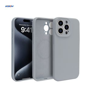 Soft Touch Liquid Silicone Case Shockproof Magsafe Silicone Case Scratch