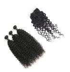 9A Non - Remy 100 Percent Virgin Malaysian Hair Water Wave Lace Frontal Closure