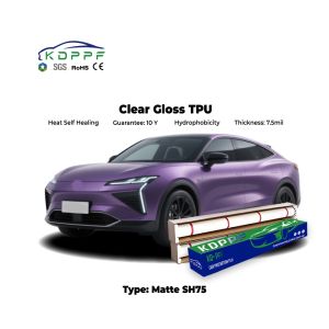 China High elasticity Tensile Strength Clear PPF Hydrophobicity Matte Paint Protection Film factory