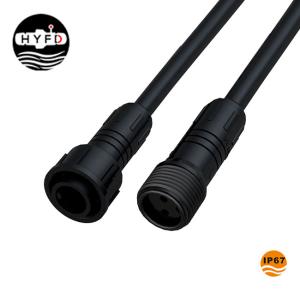 China Nylon PA66 IP67 2 Pin 8.5mm M20 LED Light Connector factory
