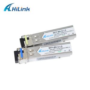 China 1000BASE 1.25G WDM BIDI SFP+ Transceiver Module 3KM Connector 1310nm / 1550nm 3KM SM DOM factory