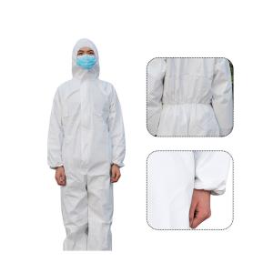China Blue Taped Seams XXL 185cm Disposable Protective Clothing factory