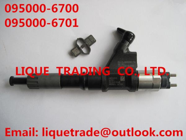 DENSO common rail injector 095000-6700,095000-6701 for SINOTRUK HOWO VG615400800