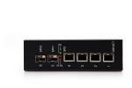 Industrial fiber Ethernet switch POE 2 gigabit fiber port 4 10 / 100 / 1000M