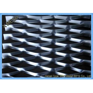 China Flattened Heavy Gauge Expanded Metal Mesh Fabric  Raised Surface 1.2x2.4 M Size on sale