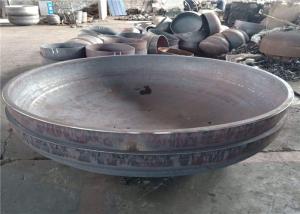 China 1/2&quot; To 110&quot; Carbon Steel Buttweld Caps ASTM A234 Seamless Black Painting factory