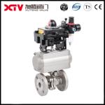 Stainless Steel High Platform Flanged Floating Ball Valve 300LB for Shipping