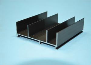 China Custom Extruded Aluminum Shapes 6063 T5 , Bronze Anodised Aluminium Profiles factory