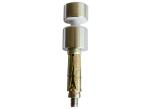 Glass clamps with blasting RS2802 glass nail,, stainless steel 304, finishing