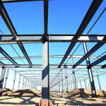 Single Steel Sheet Roofing , Prefab Poultry House For Water Tank Tower