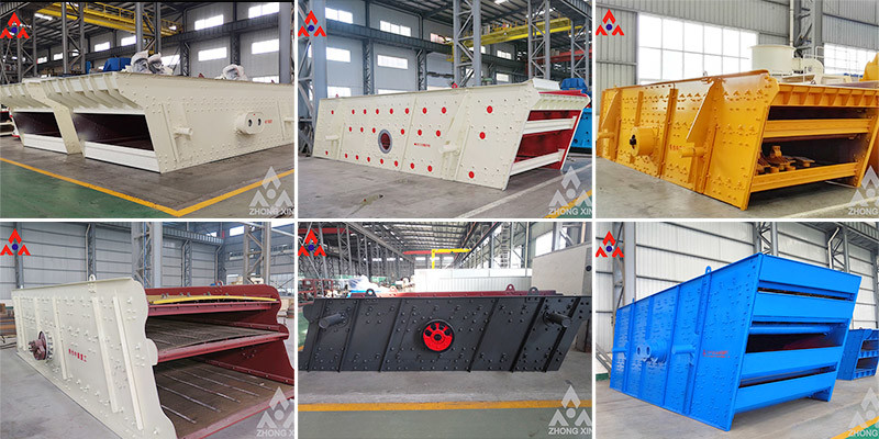 Mineral Processing Plant Good Performance Circular Sand Vibrating Screen