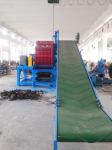 ZPS-800 Tire Shredder 2ton Output Capacity Shredder 50mm Outlet Size