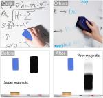 OEM small Magnetic Sponge EVA Felt Whiteboard Eraser for School Office