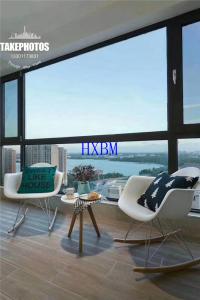 China Anodized 6063 -T5 Thermal Break Aluminum Windows 1.4mm Profile factory