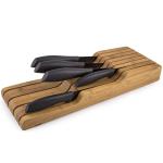 Natural Color Kitchen Drawer Knife Holder Wood Block Knife Holder Free Sample