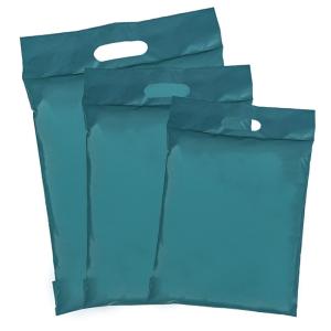 China Biodegradable Custom Compostable Poly Mailers Bags With Handle factory