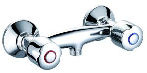 China Wall Mounted Brass Bath Shower Mixer Faucet For Stylish And Functional Bathroom T8465 factory
