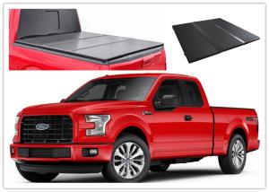 China Ford Raptor F150 2015 2017 Alloy Folding Trunk Bed Cover , Cargo System factory