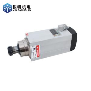 China 6kw GDZ-120x103-6 Air Cooled Spindle Motor with ER32 Collect Weighing 14.8KG factory