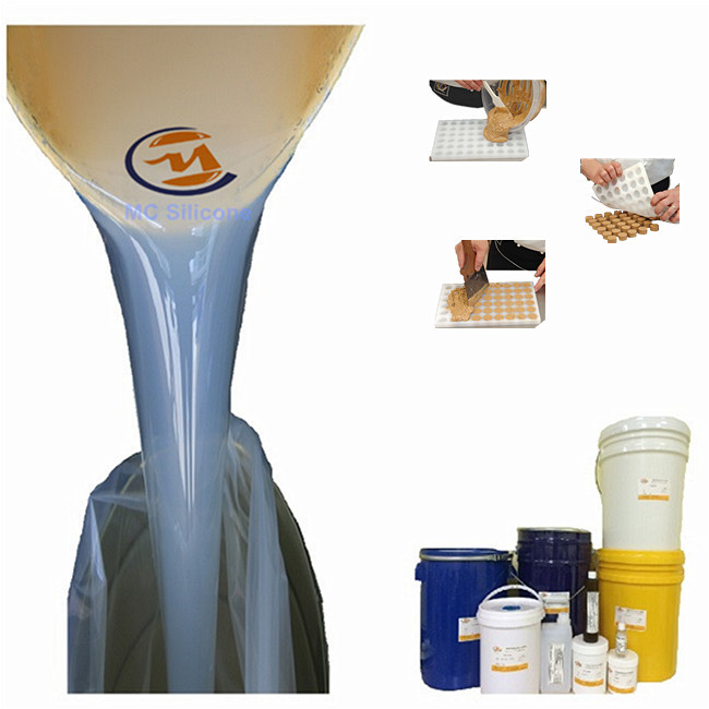 Translucent Platinum Liquid Silicone RTV2 Silicon Molding Rubber For Food Molds