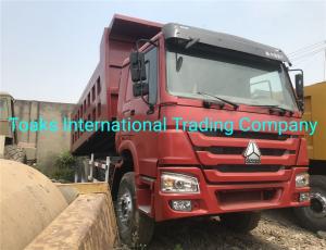 China Used Sinotruk Heavy Tipper Truck HOWO 10 Wheels 375 Horsepower factory