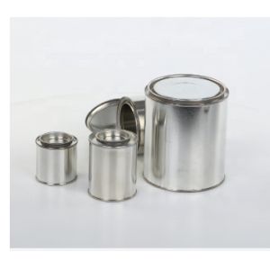 100ml Custom Tin Cans Moisture Proof Small Metal Paint Pots