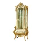 Luxury Living Room Corner Showcase Storage Glass Cabinet