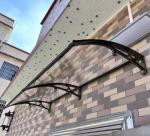 Get the Best Protection for Your door with Aluminum bracket PC solid sheet