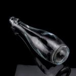 750ml 75cl Super Flint Teardrop Shaped Rum Vodka Whisky Glass Bottle With Glass