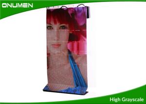 China Semi Outdoor Ultra Thin Retail Led Display Panels For Advertising , Brightness 4000cd / Sqm factory