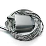 High Quality Aluminum Adjustable Two Way Suspension Kit Cable Gripper for