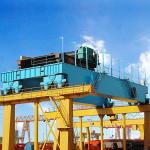 Cabin Control 30 Ton Double Girder Bridge Crane For Steel Factory