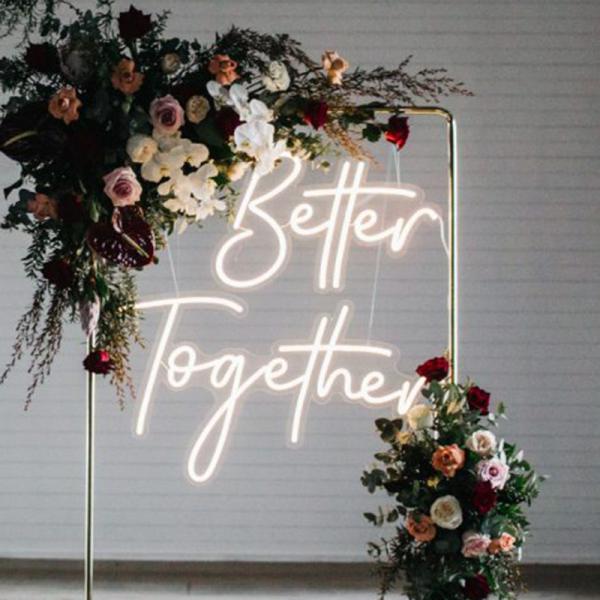 Most Popular Led Custom Made Neon Custom Sign Customized Acrylic Neon Led Advertising Sign For Christmas Decoration