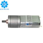 20mm 12v Gear Reduction Motor , Metal Brushed Pmdc Geared Motor