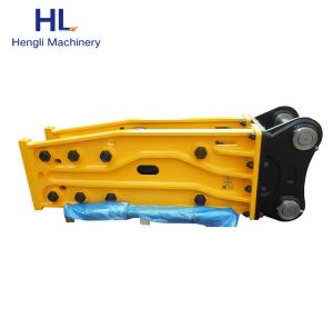China RM125 Excavator Hydraulic Breaker Silence Type Medium Duty Stone Breaker factory