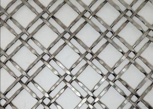 China Cabinets Decorative Architectural Woven Wire Mesh 1.2mm Diameter factory