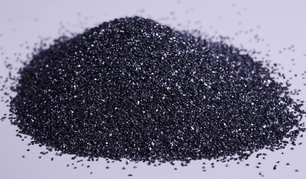 SiC Alloy Carborundum Black High Purity Silicon Carbide Powder Grit Black for Abrasives