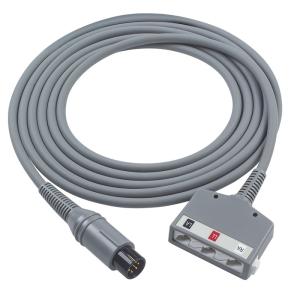 China IVY Biomedical Systems ECG Trunk Cable 590317 ECG Cable 3 Lead AHA ECG Cable factory