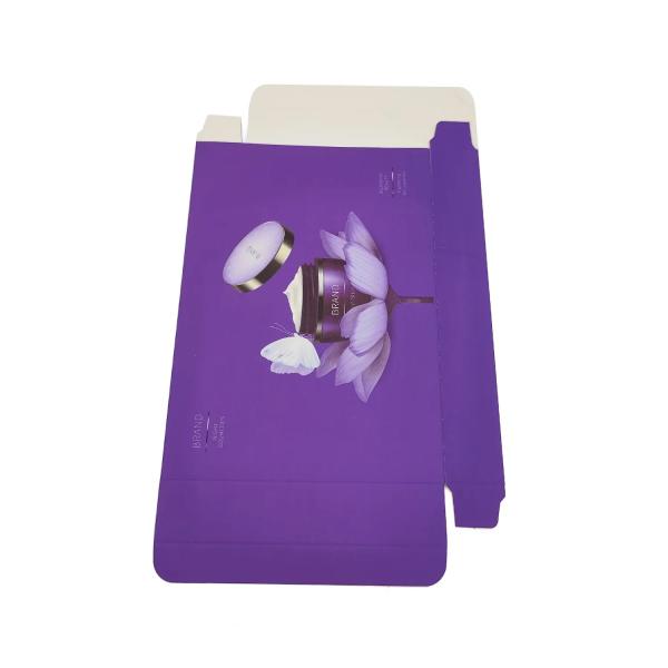 Custom Texture Surface Treatment Folding Carton Packaging Makeup Skincare