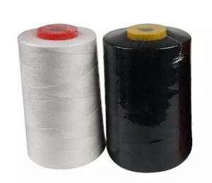 China High Quality White Black Color Polyester Sewing Thread 60/2 factory
