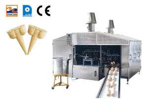 China 28 Baking Plates Ice Cream Wafer Maker 3300pcs/H For Food Shop factory