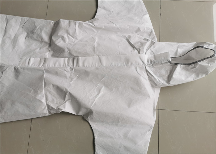 White Colour M L Xl Safety Disposable Protective Coverall Non Woven Protective Suits
