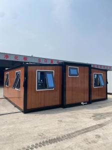 China 40ft Expandable Container Home with T65mm EPS Steel Plate 72m² factory
